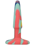 A-Play Groovy 4 in. Silicone Anal Plug Sunrise