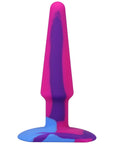 A-Play Groovy 5 in. Silicone Anal Plug Berry