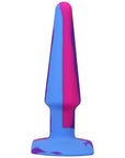 A-Play Groovy 5 in. Silicone Anal Plug Berry