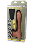 Fort Troff Uncut Thruster Mini Fuck Machine Rechargeable Remote-Controlled Silicone 8.5 in. Thrusting Dildo Tan