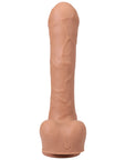 Fort Troff Uncut Thruster Mini Fuck Machine Rechargeable Remote-Controlled Silicone 8.5 in. Thrusting Dildo Tan