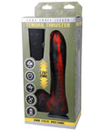 Fort Troff Tendril Thruster Mini Fuck Machine Rechargeable Remote-Controlled Silicone 8.5 in. Thrusting Dildo Red/Black