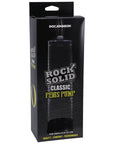Rock Solid Classic Penis Pump Black/Clear