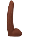 Signature Cocks Alex Jones ULTRASKYN 11 in. Dual Density Dildo with Removable Vac-U-Lock Suction Cup Tan