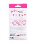 PalmPower Groove Rechargeable Silicone Mini Wand Massager Fuchsia