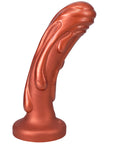 Tantus Magma 7 in. Fantasy Dildo Medium-Firm Copper