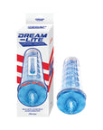 Dream-Lite Crystal Vagina Masturbator Blue