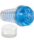 Dream-Lite Crystal Vagina Masturbator Blue