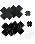 Nippies Basic Black Crosses Pasties Size B
