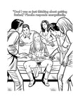Friends With Benefits Porn Parody Coloring Book