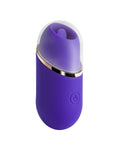 Honey Play Box Abby Mini Clit Tongue Licking Vibrator Purple