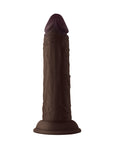 Shaft Model J: 5.5 in. Dual Density Silicone Dildo Mahogany
