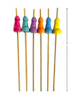 Super Fun Penis Hor D'oeuvre's Picks 6-Piece Set