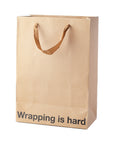 Snarky Gift Bags Wrapping Is Hard 3pk