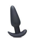BANG! 21X Vibrating Silicone Butt Plug with Remote Control Black