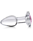 Booty Sparks Pink Gem Glass Anal Plug S