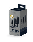 VeDO Trio Anal Plug Set Black