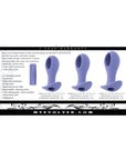 Evolved Hole Punch Plug Set Rechargeable Purple