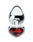Adam & Eve Red Hearts Gem Anal Plug Medium
