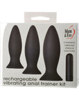 Adam & Eve Rechargeable Vibrating Anal Plug Trainer Kit