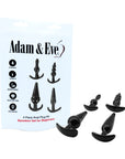 Adam & Eve 4-Piece Anal Plug Kit (Bag)
