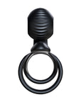 SVibe Snail Jovi Couples Ring Black