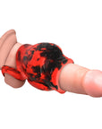 Creature Cocks Hell Hound Silicone Girth Enhancer with Ball Strap M