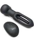Flickers Bum Flick Flicking & Vibrating Silicone Butt Plug with Remote