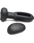 Flickers Bum Flick Flicking & Vibrating Silicone Butt Plug with Remote