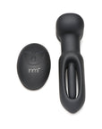 Flickers Bum Flick Flicking & Vibrating Silicone Butt Plug with Remote