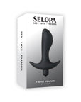 Selopa P-Spot Trainer Battery Operated Prostate Vibe Silicone Black
