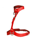 Master Series Vixen Chest Harness Red