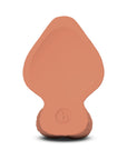 b-Vibe Slipskin Realistic Silicone Dildo 6 in. Girthy Mocha