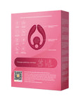 SVibe Snail GIZI Duo Couples Stimulator Burgundy