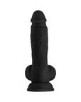 Shaft Model A 8.5 in. Liquid Silicone Dong with Balls Black