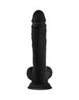 Shaft Model A 10.5 in. Liquid Silicone Dong with Balls Black