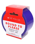 Me You Us Bound To Please Bondage Tape Restraints Purple 20m