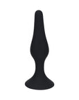 LEVELZ Slim Silicone Anal Plug Medium Black