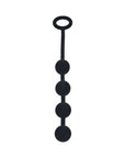 LEVELZ Round Silicone Anal Balls Small 20mm Black