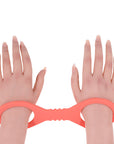 Sportsheets Sex & Mischief Peaches 'n CreaMe Small Silicone Cuffs