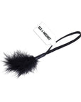 Sportsheets Sex & Mischief Peaches 'n CreaMe Wrist Feather Tickler Black