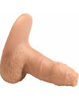 Strap U 5.1 in. Uncut Silicone Packer Dildo Light