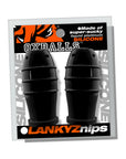 Oxballs Lankyz Silicone Nipsuckers Black