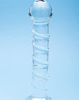 Clarity Seraphic Spiral Glass Dildo