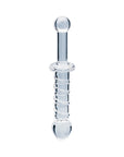 Clarity Elysian Swirl Glass Dildo