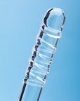 Clarity Elysian Sensation Glass Dildo