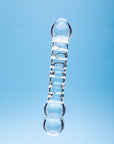 Clarity Celestial Ridge Glass Dildo