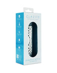 Clarity Seraphic Ripple Glass Dildo