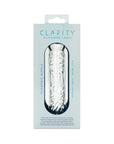 Clarity Seraphic Ripple Glass Dildo