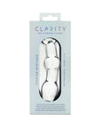 Clarity Utopian Mystique Glass Dildo